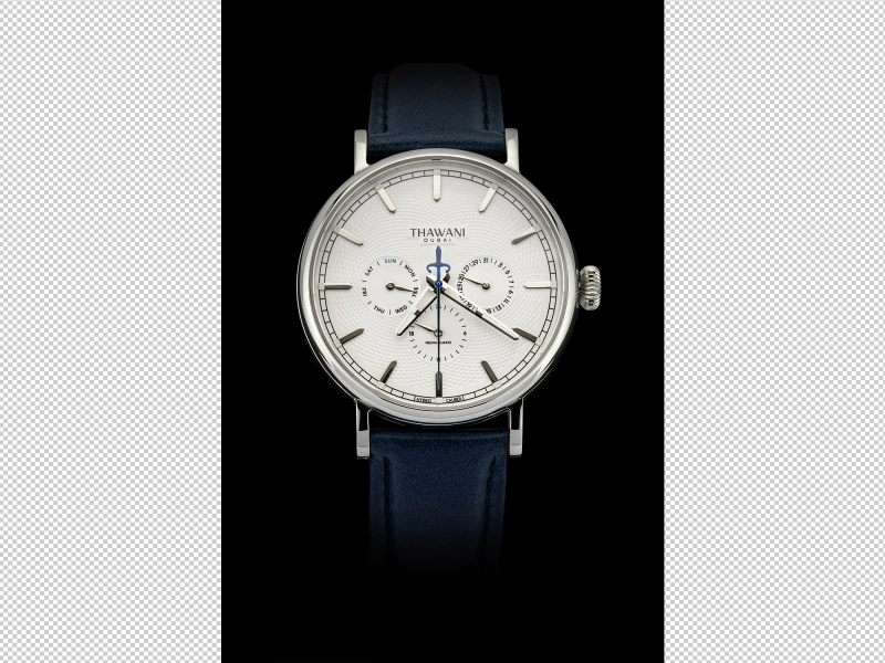 Luxury watch after professional retouching with stand removed and polished glass and metal details 2.jpg